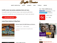 Tablet Screenshot of graffiticreator.org
